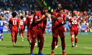 mane-firmino-liverpool-leicester