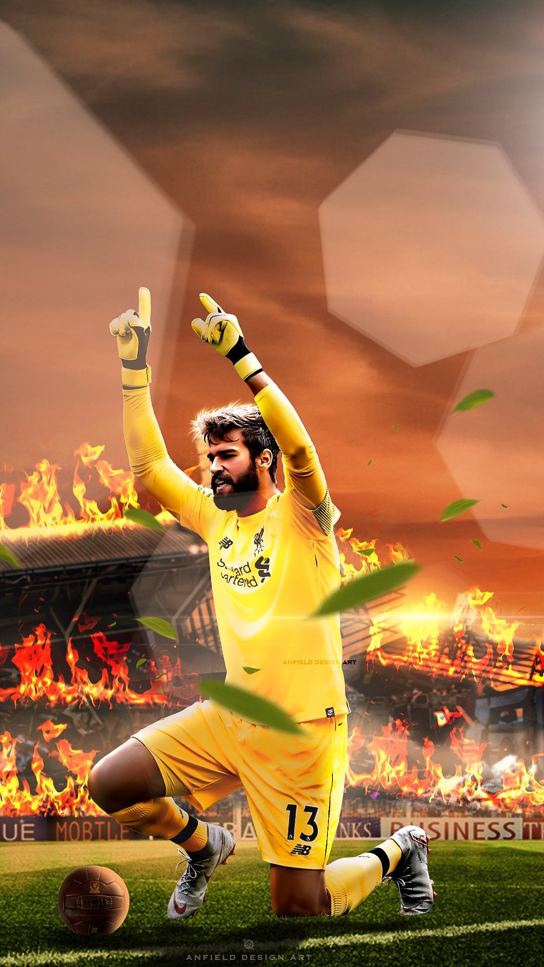 Alisson Becker HD Mobile Wallpapers at Liverpool FC - Liverpool Core1080 x 1920