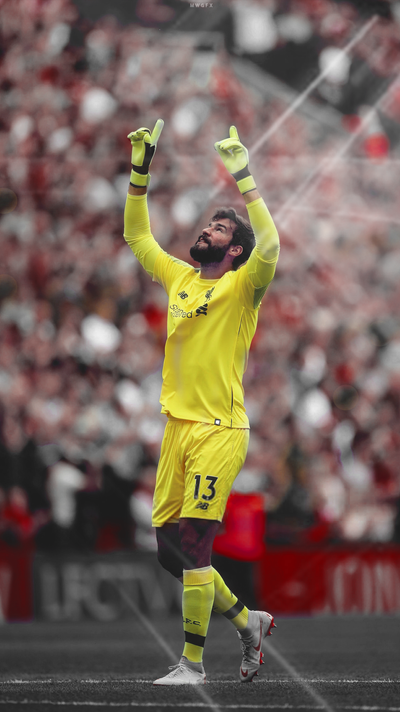 Alisson Becker HD Mobile Wallpapers at Liverpool FC ...