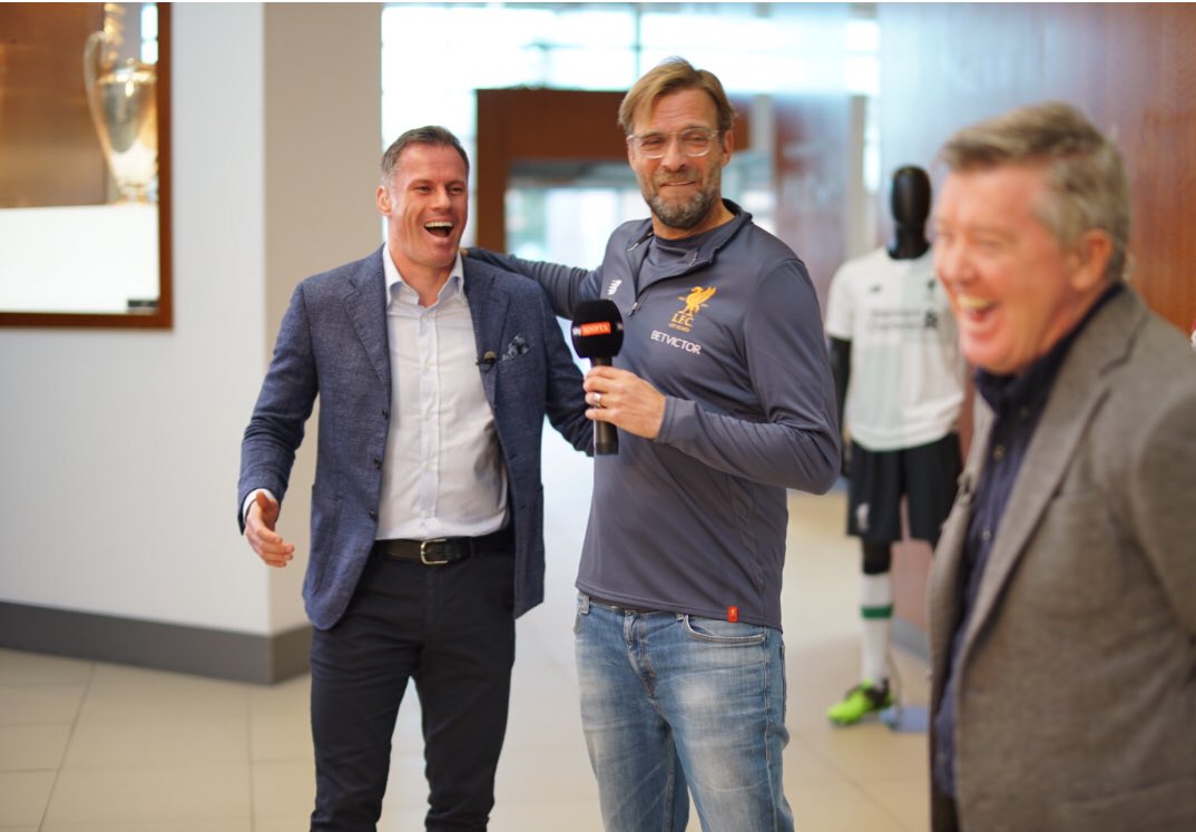 Jurgen Klopp Hits Back At Jamie Carragher For His Recent Comments