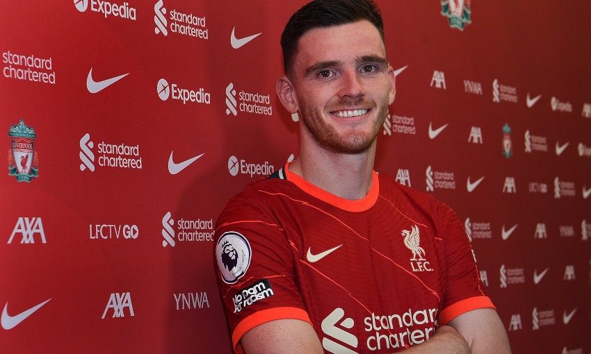 Liverpool Left-back Andy Robertson Pens A New Long-term Deal