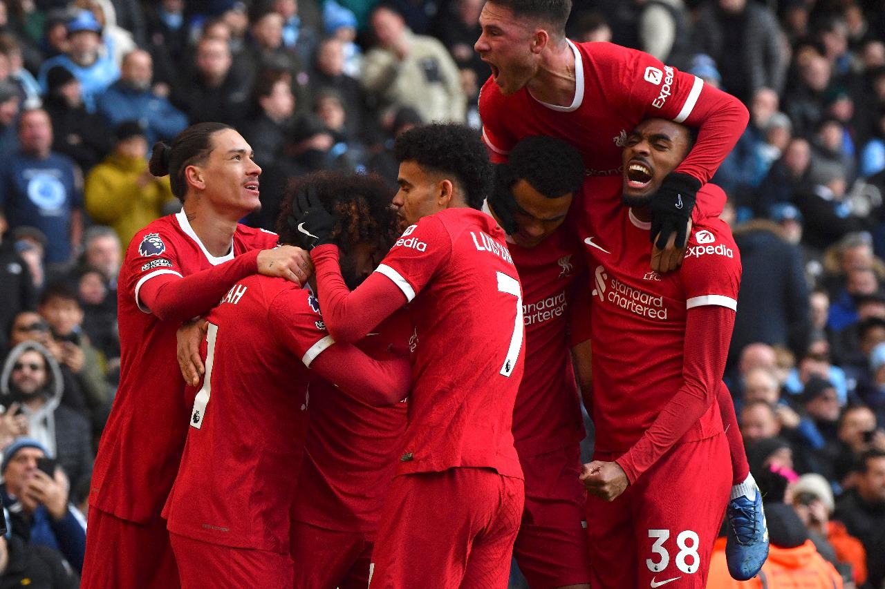 Liverpool Team celebrating