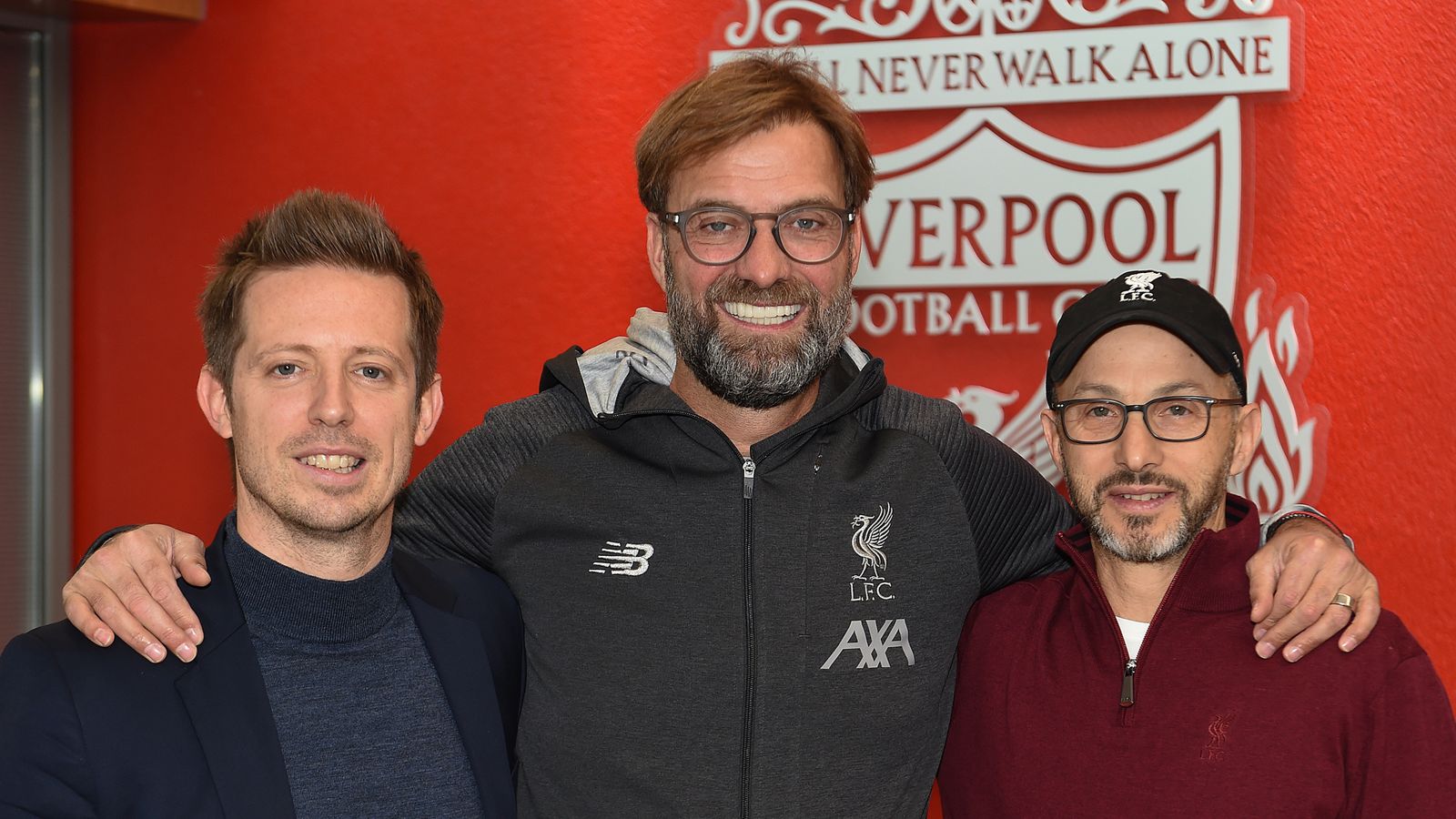 Michael Edwards with Klopp