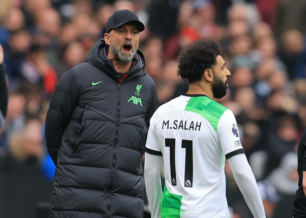 Salah and Klopp