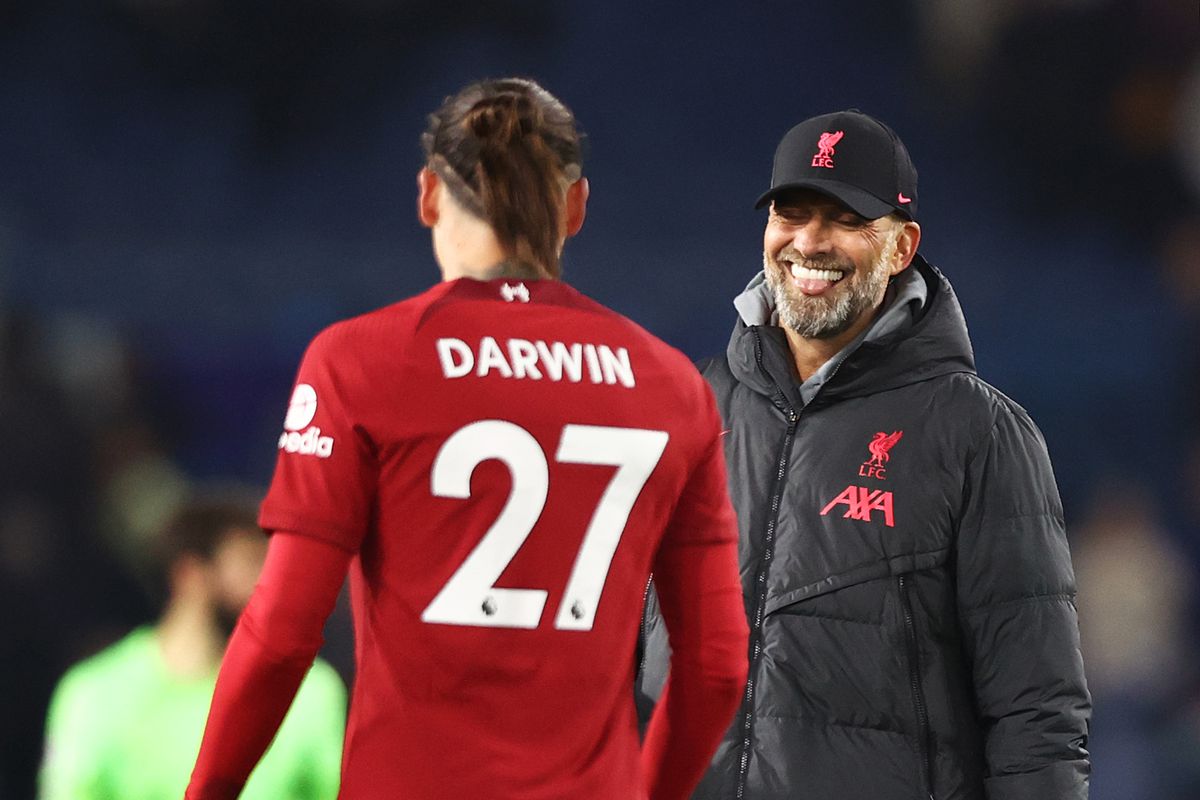 Nunez and klopp